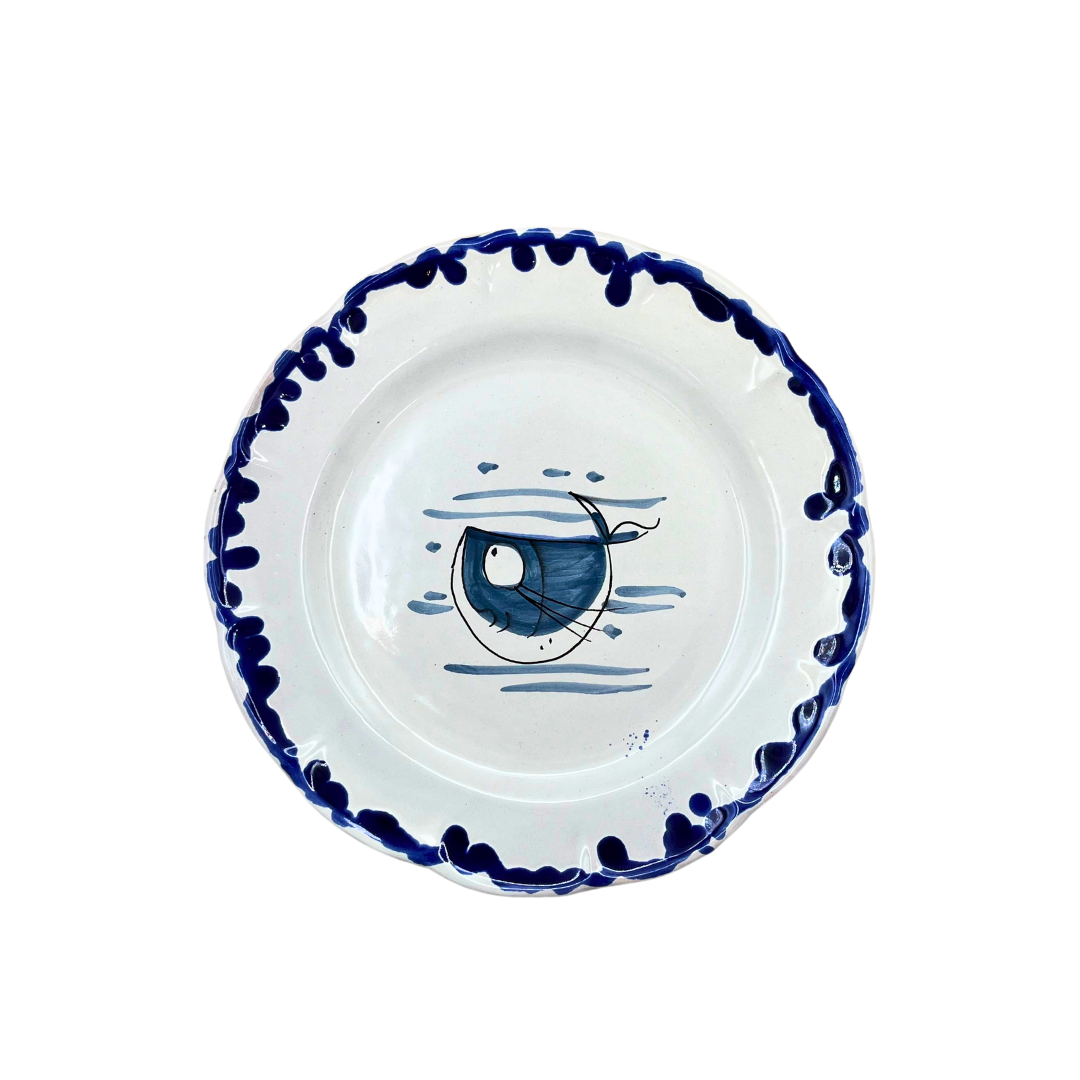 Dinner plate - Vietri type - (Massimino)