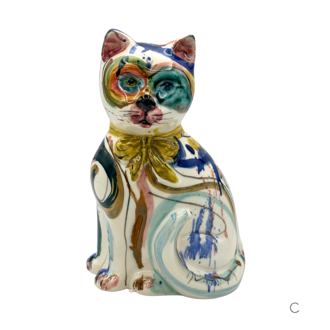 ネコのオブジェ(マッシミーノ)