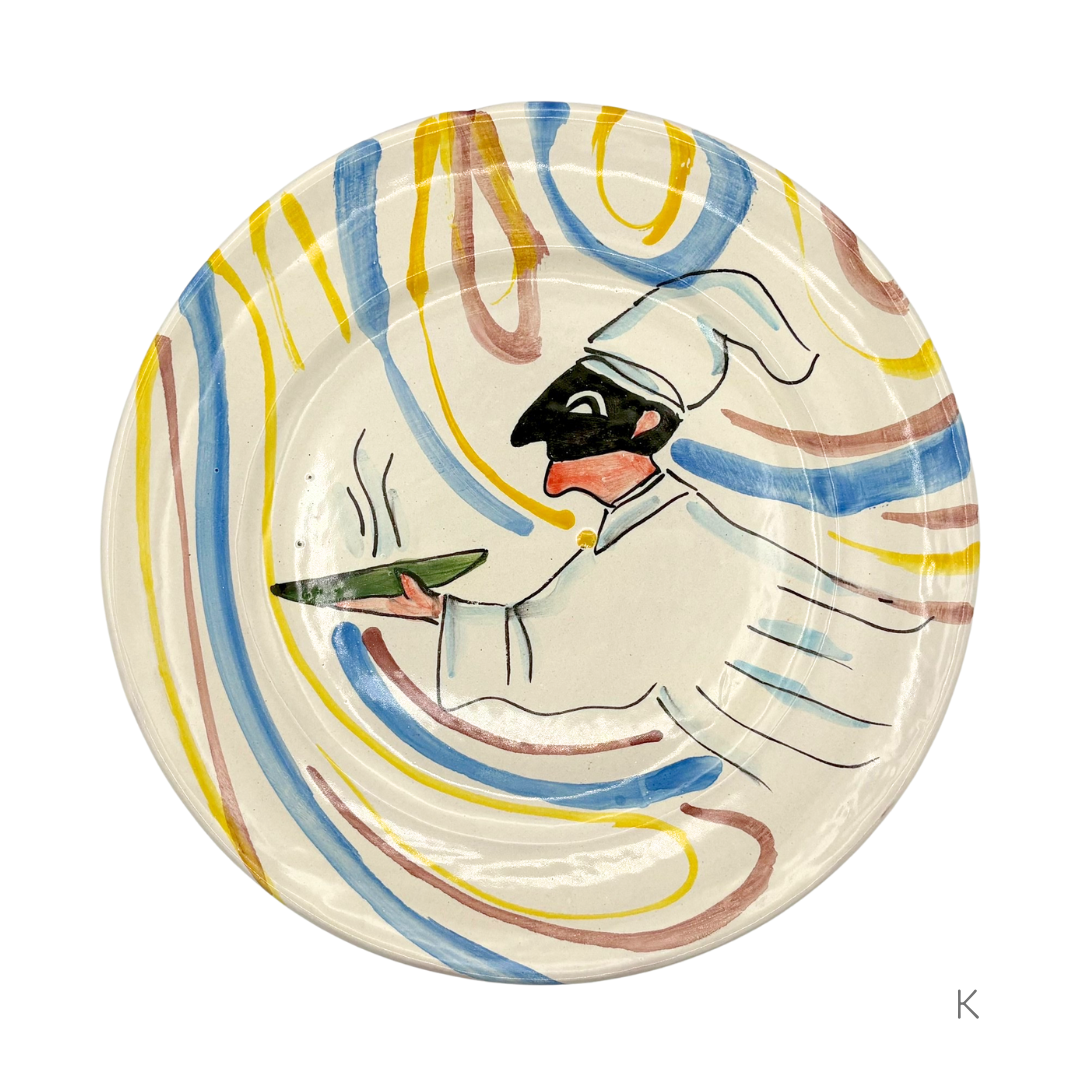 ディナープレート -プルチネッラ/リッシャ- （マッシミーノ）