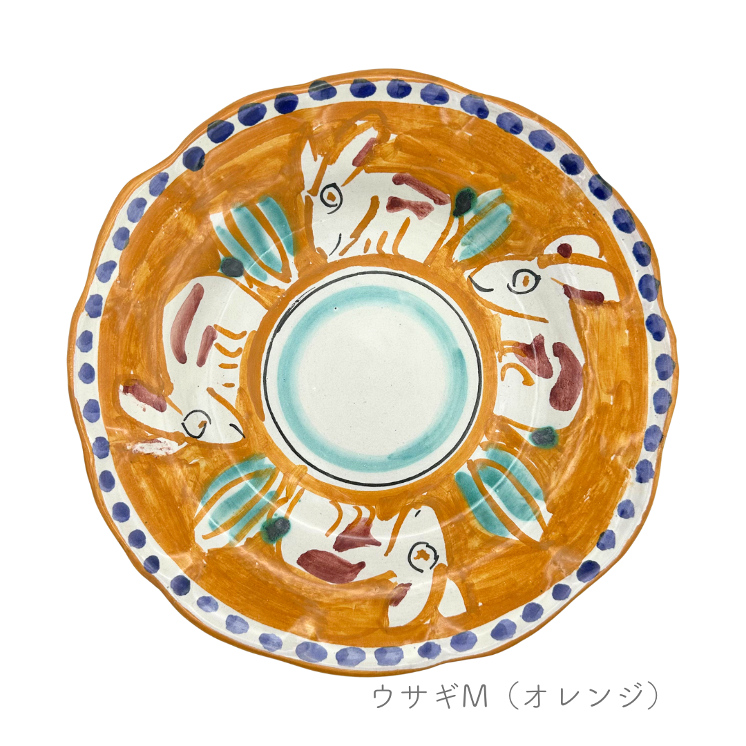 パスタプレート -ヴィエトリ/生き物柄-（マッシミーノ）