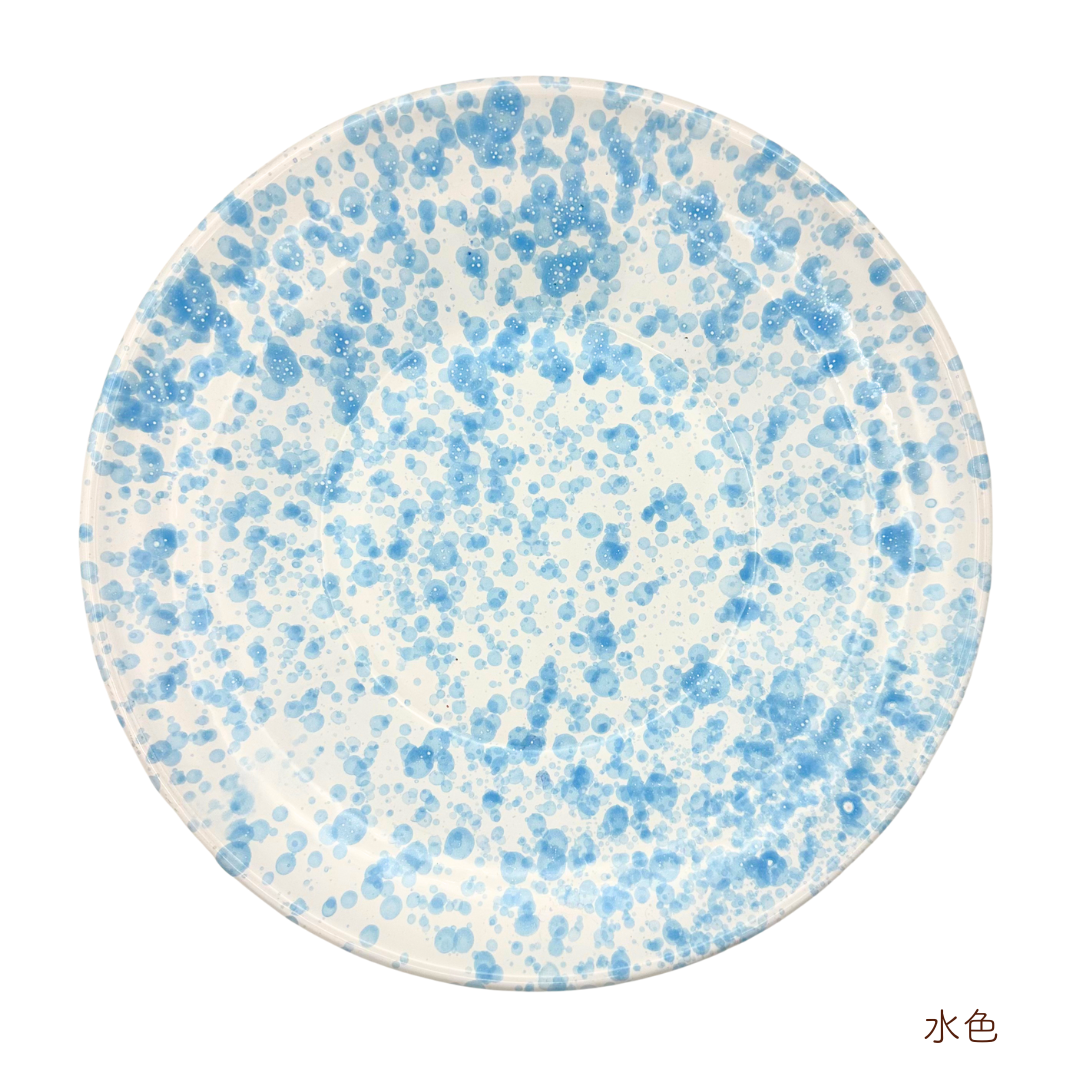 パスタプレート／オリーブペイント2 （形状違い/ダニエッロ）