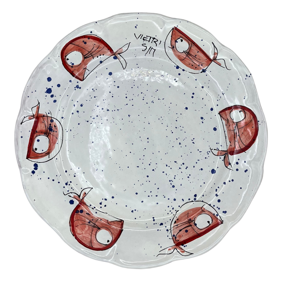 Dinner plate - Vietri type - (Massimino)