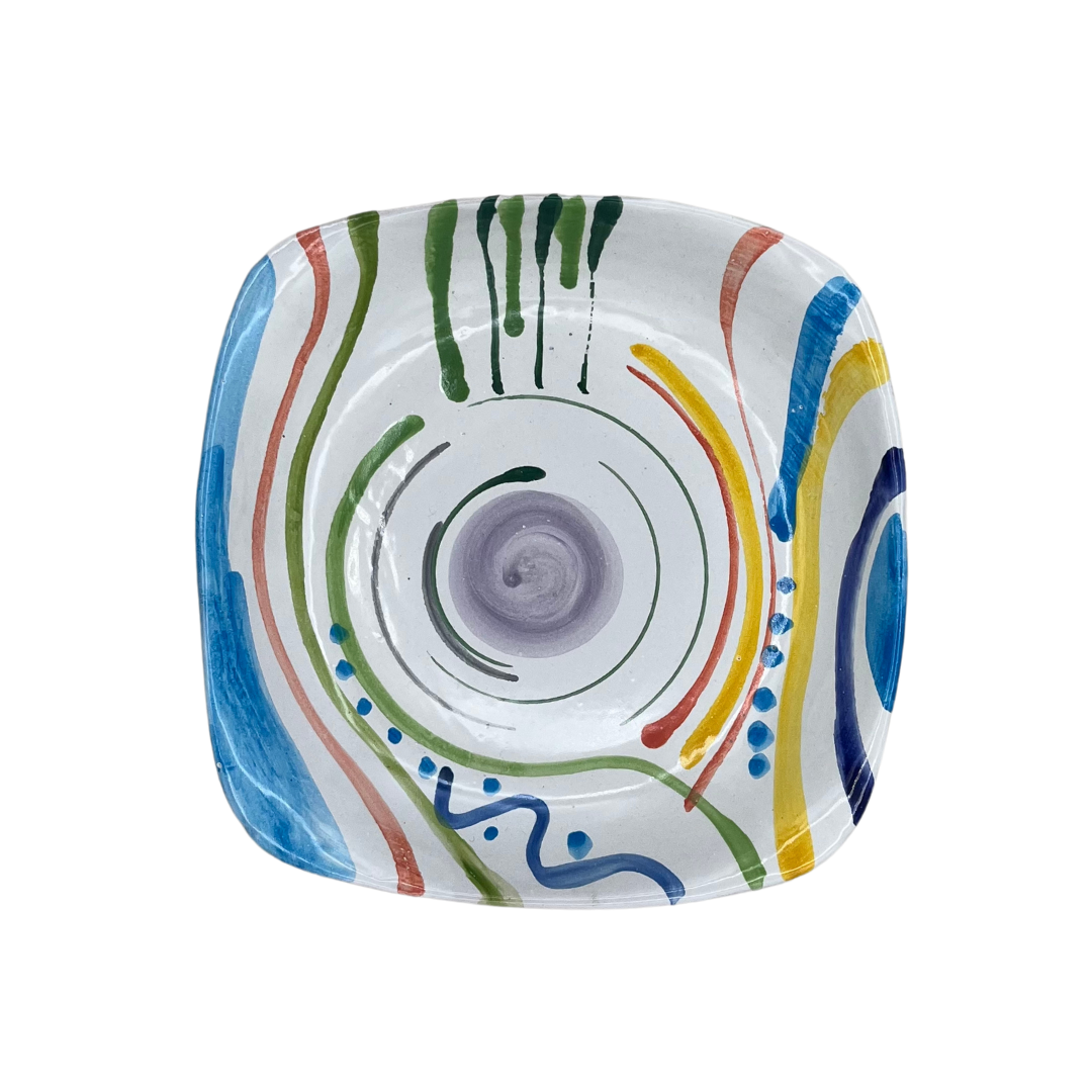 ランチプレート-スクエア(深型)-（マッシミーノ）