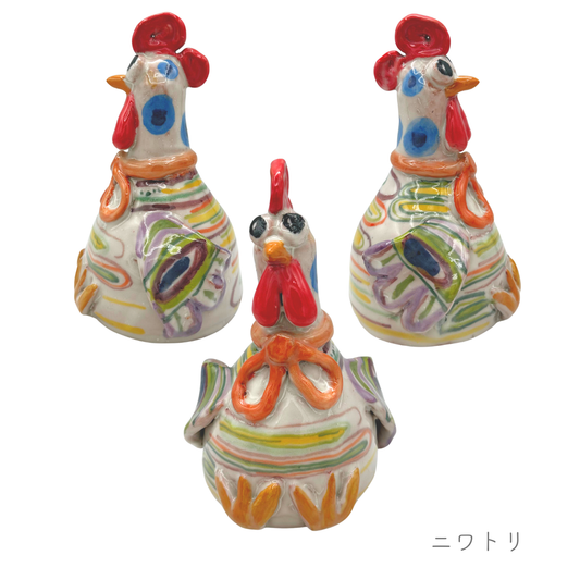 オブジェ ニワトリ (マッシミーノ)