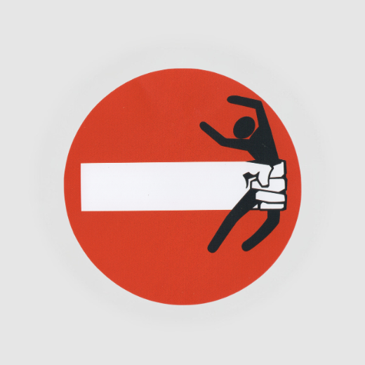 Sign art sticker