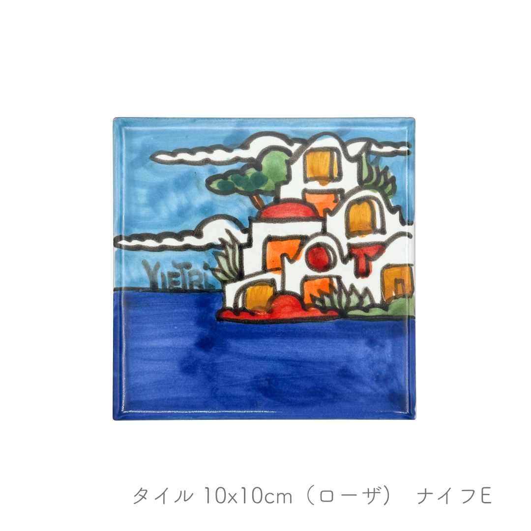 タイル 10x10cm (Rosa)