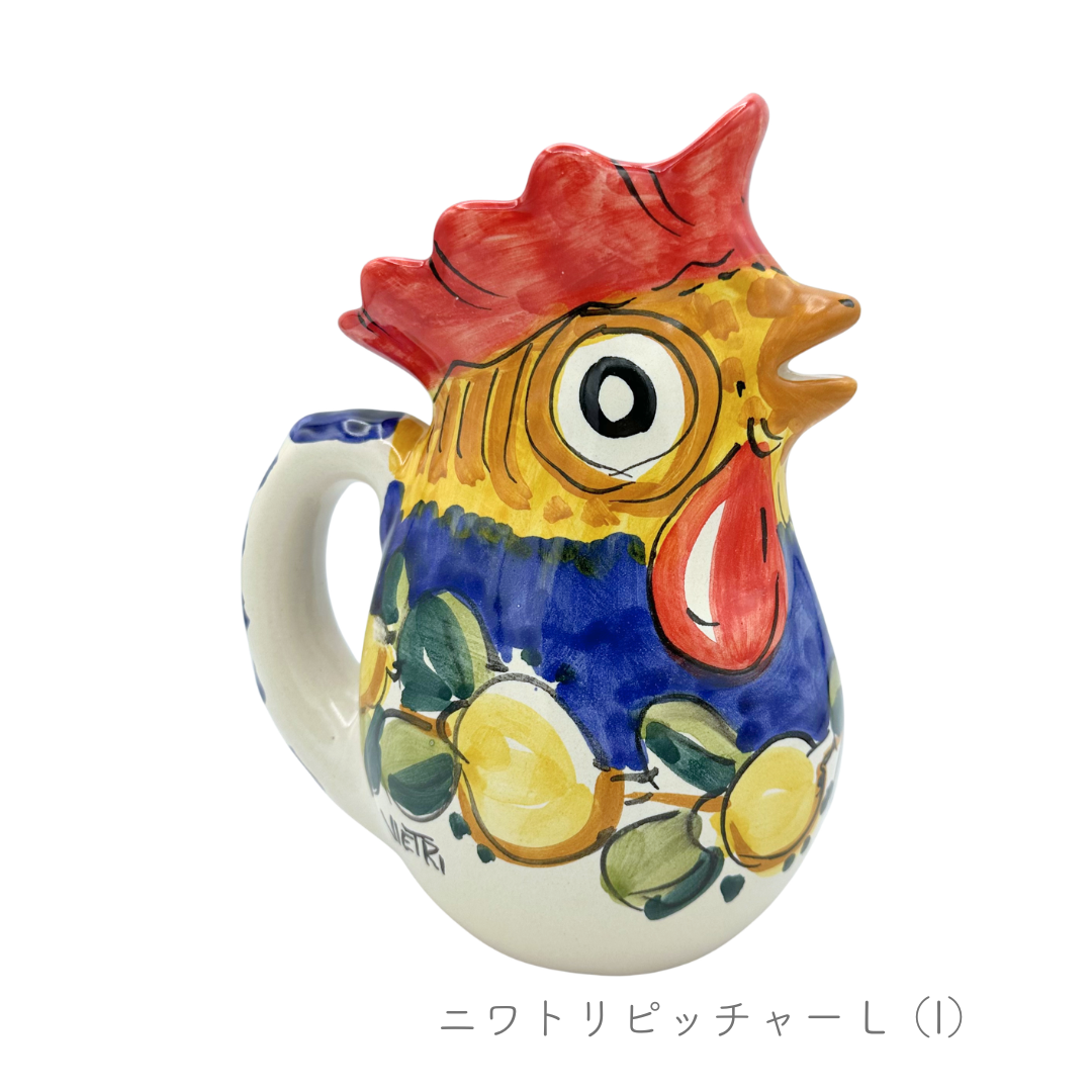 ニワトリピッチャー L / H20cm（マッシミーノ）