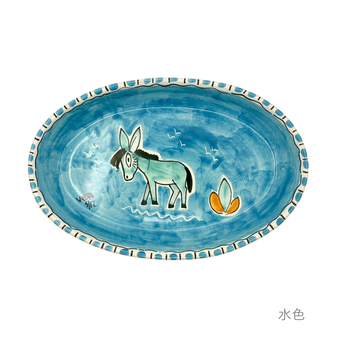 オーバル（楕円形） 26cm-ロバ-（マッシミーノ）