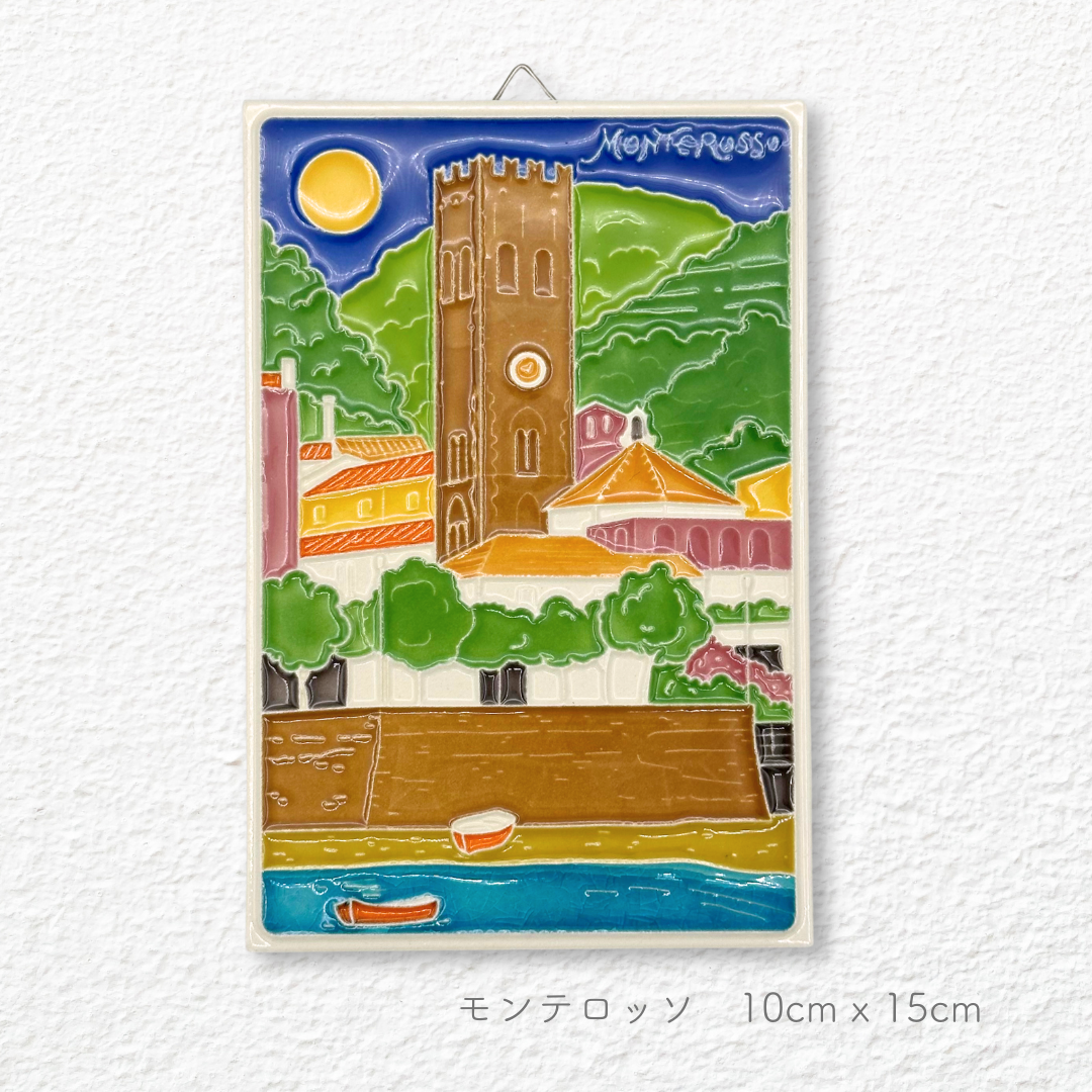 Ceramic painting -Liguria-