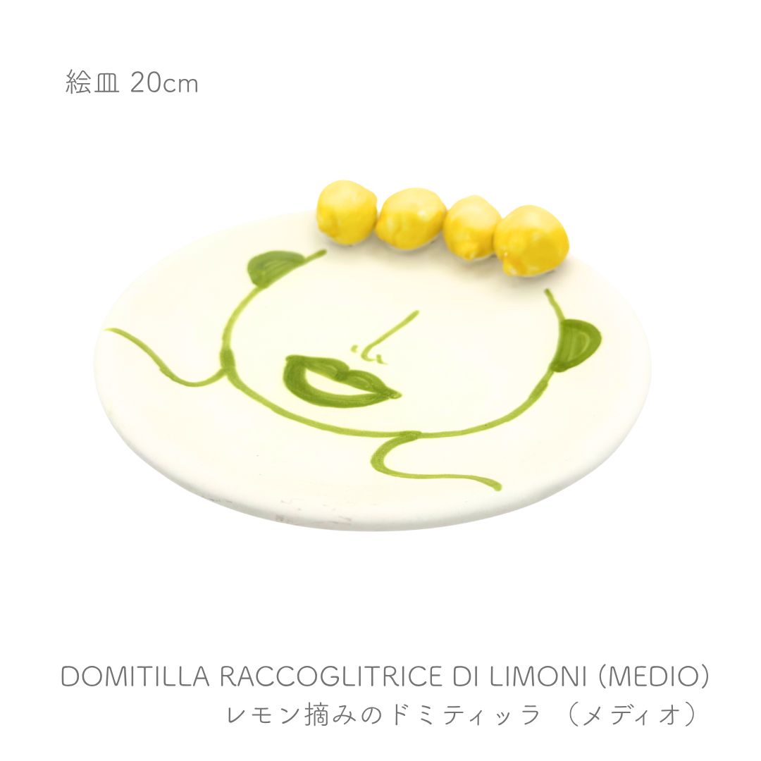 絵皿 20cm  （パトリツィア イタリアーノ）