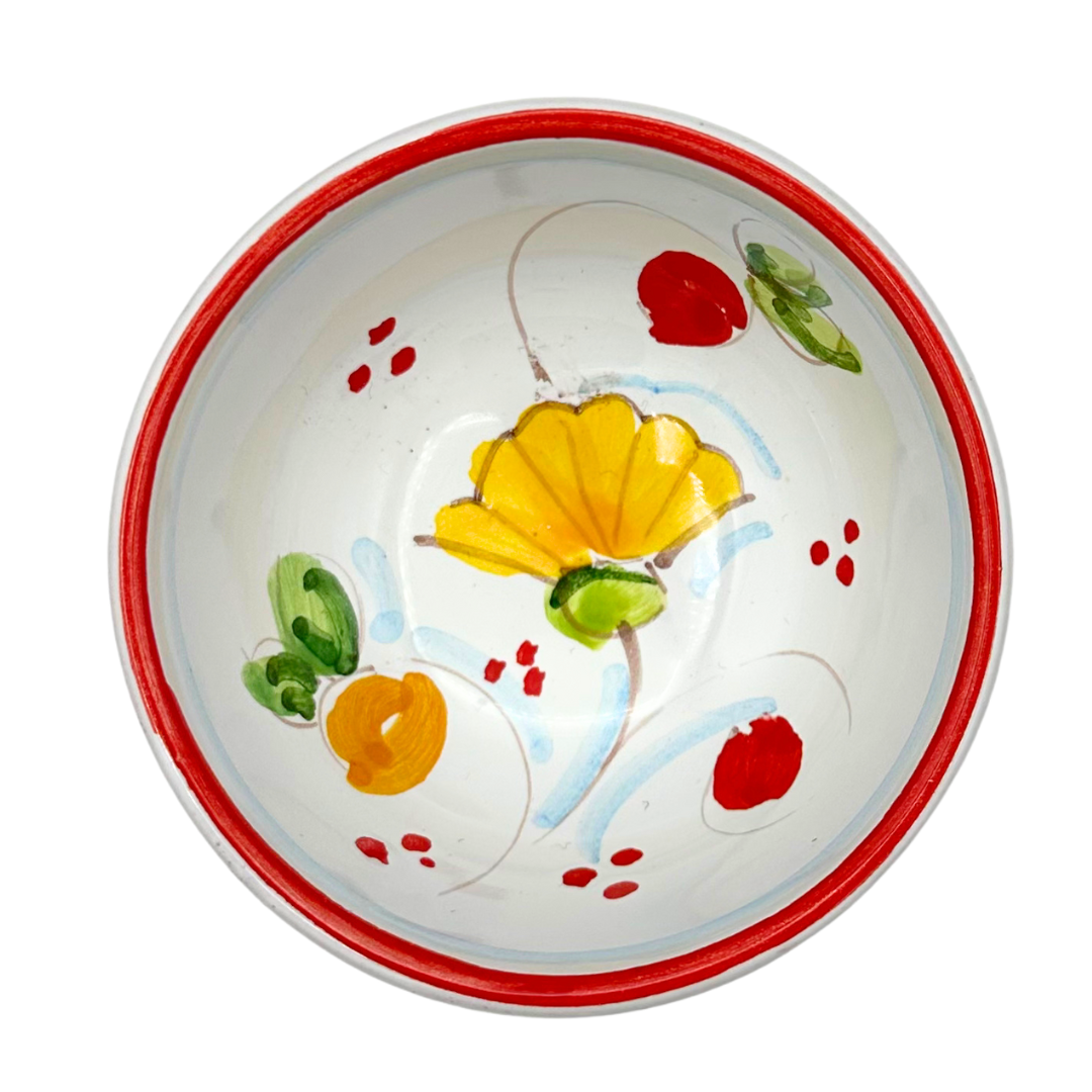 ボウル -レモン・植物柄-（チェラミックス）