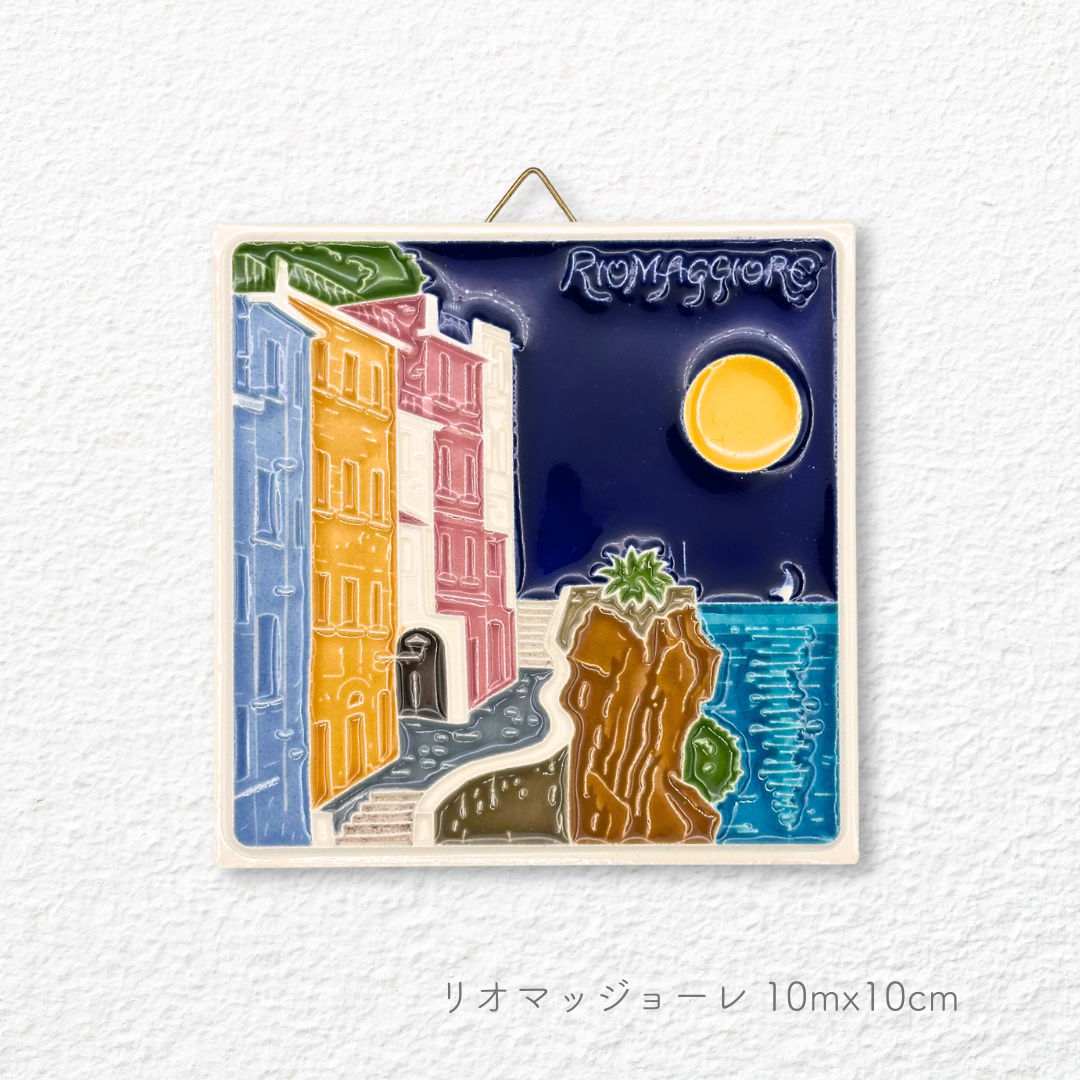Ceramic painting -Liguria-