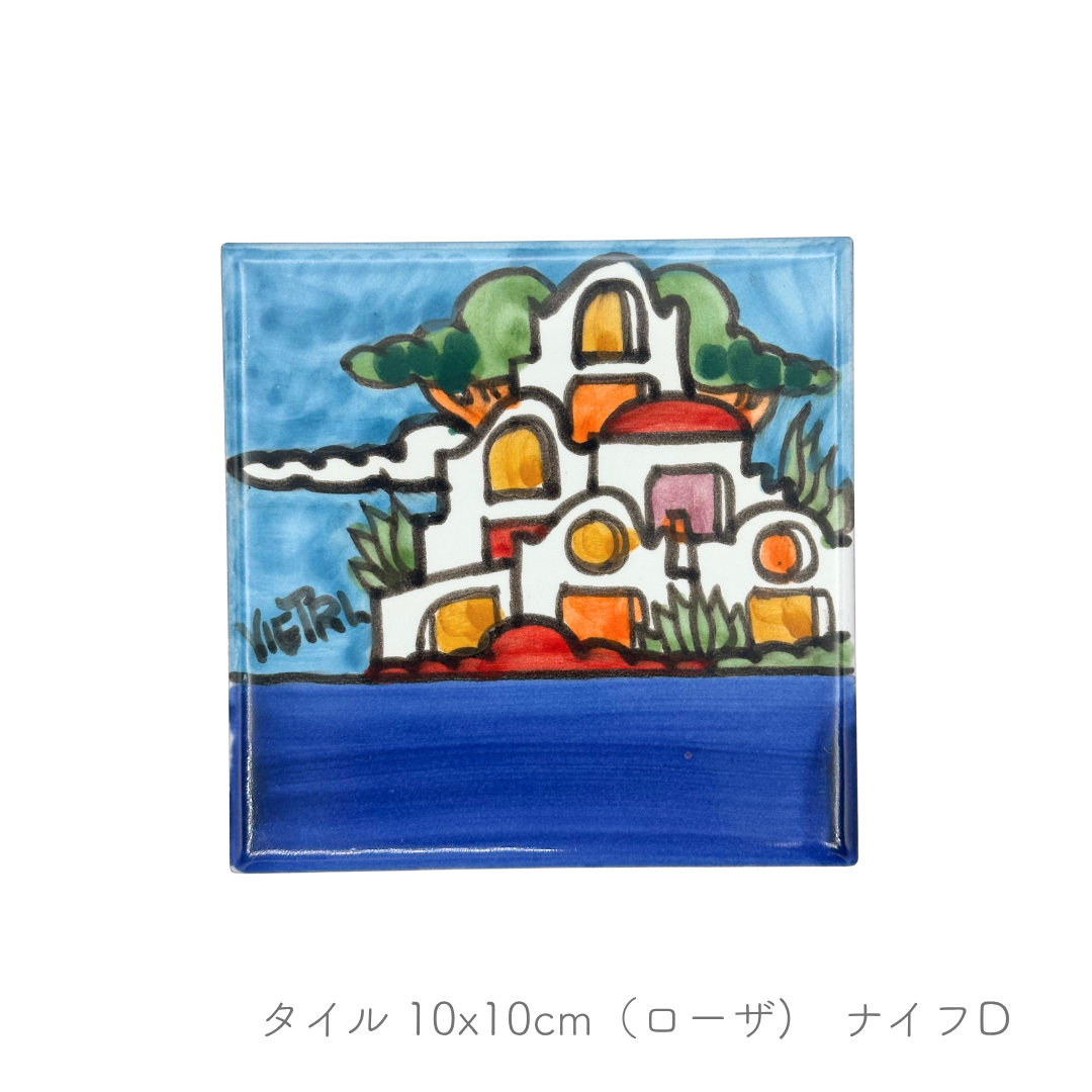 タイル 10x10cm (Rosa)
