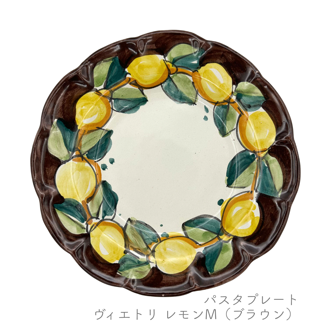 Pasta plate - Vietri type - (Massimino)