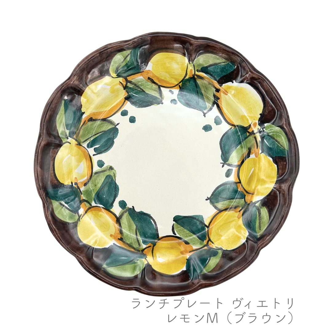 Lunch Plate -Vietri Type- (Massimino)