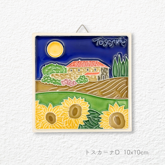 Ceramic painting -Tuscany-