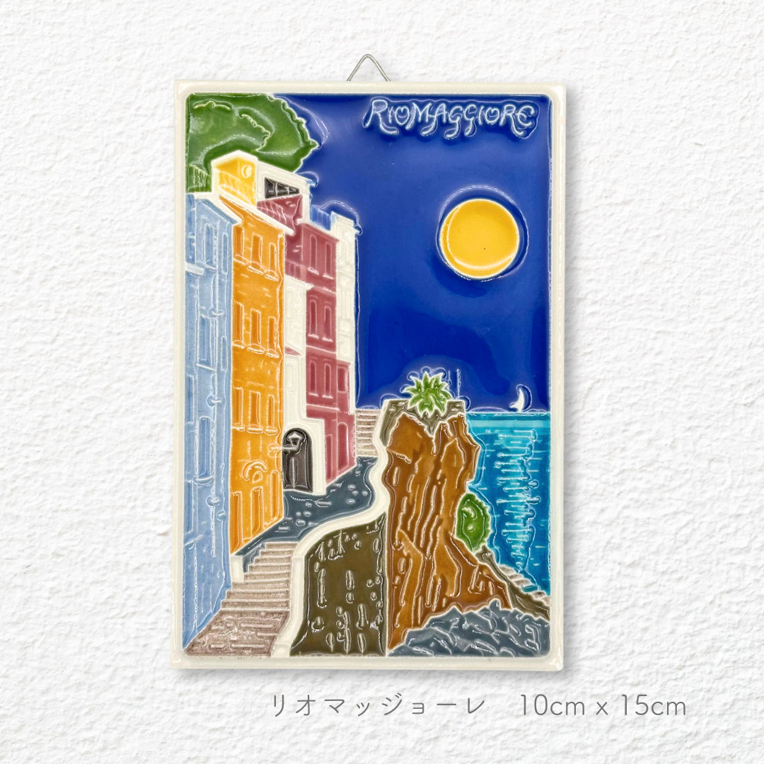 Ceramic painting -Liguria-