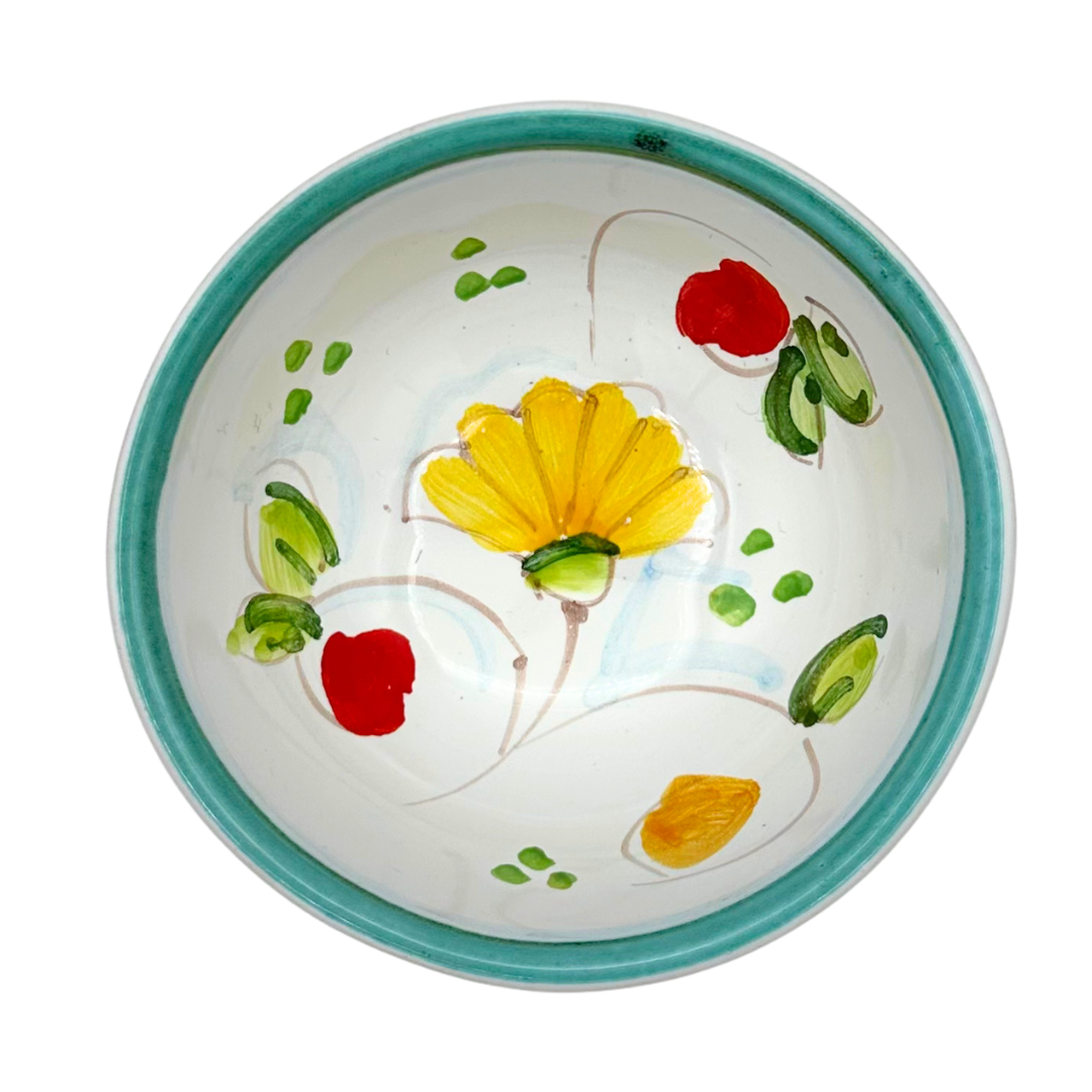 ボウル -レモン・植物柄-（チェラミックス）