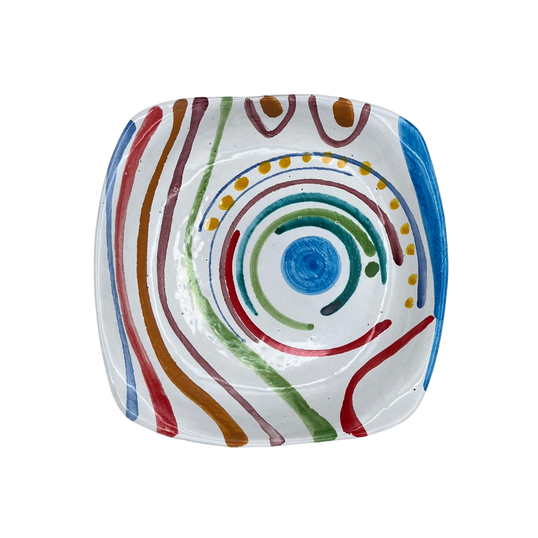 ランチプレート-スクエア(深型)-（マッシミーノ）