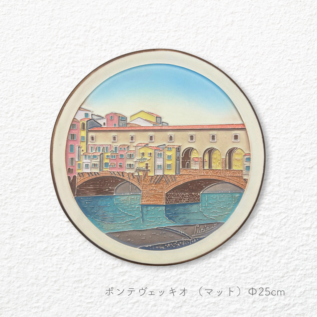 Ceramic painting -Tuscany-