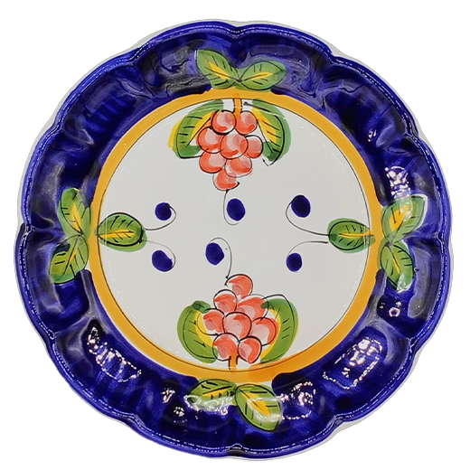 Lunch Plate - Plant Pattern - (Cheramix)