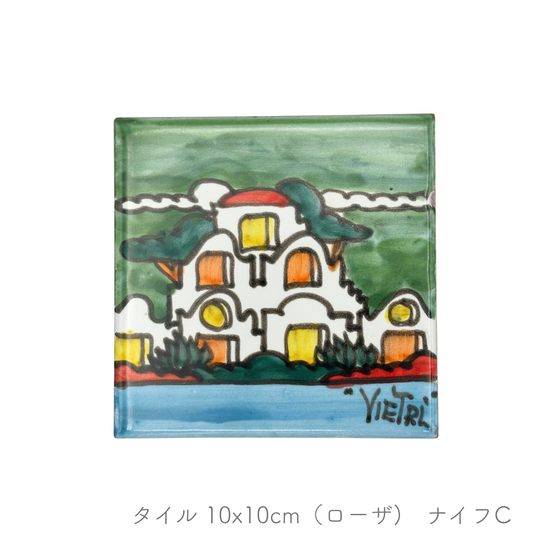 タイル 10x10cm (Rosa)