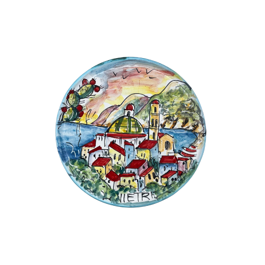 Painted plate (Massimino)