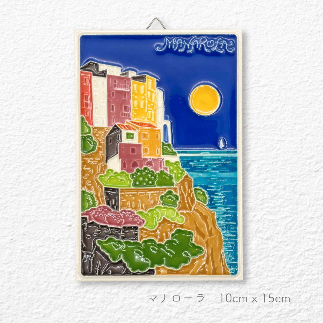 Ceramic painting -Liguria-