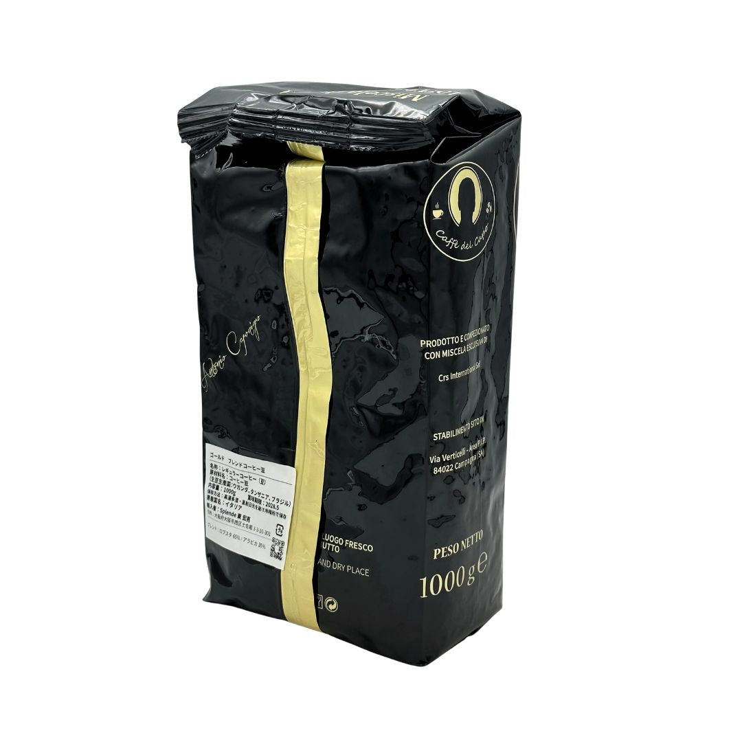 カッフェ デル カーポ ゴールド エスプレッソ用 ブレンドコーヒー豆 1kg