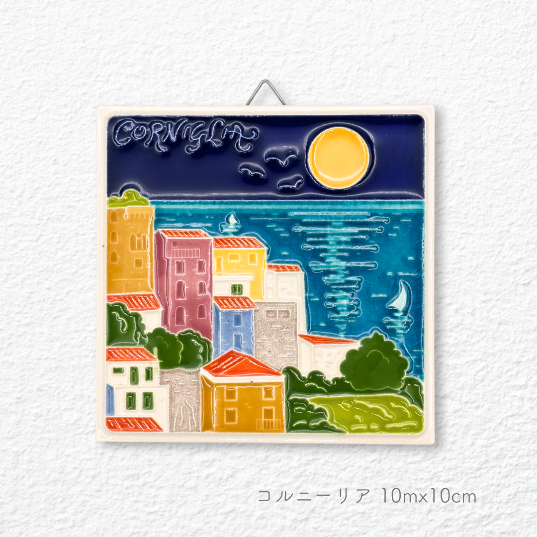 Ceramic painting -Liguria-