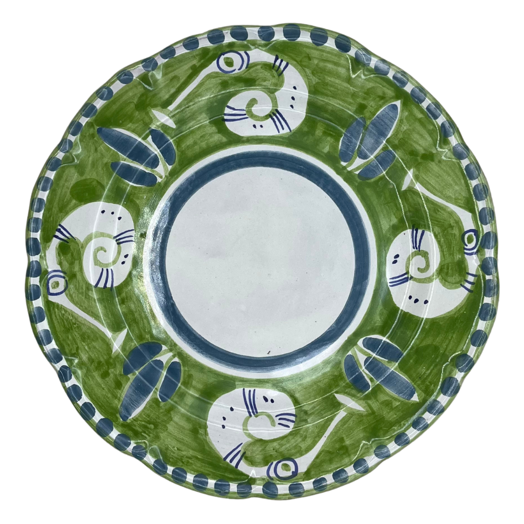 Dinner plate - Vietri type - (Massimino)