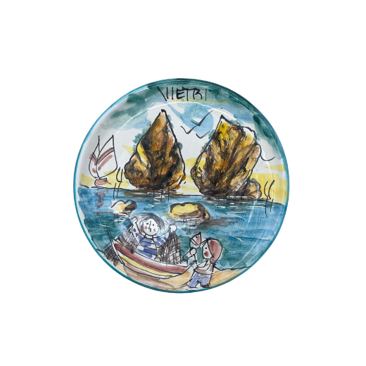 Painted plate (Massimino)