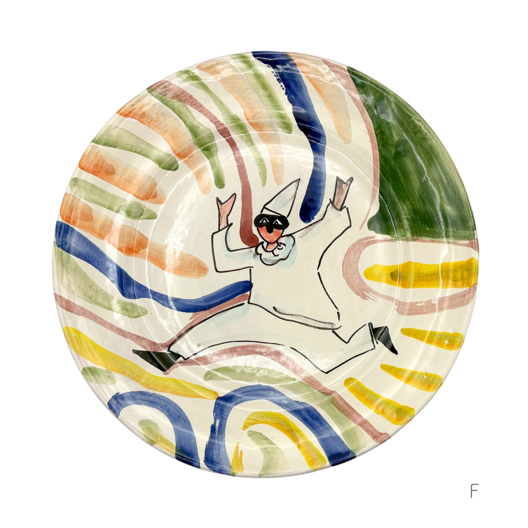 ディナープレート -プルチネッラ/リッシャ- （マッシミーノ）