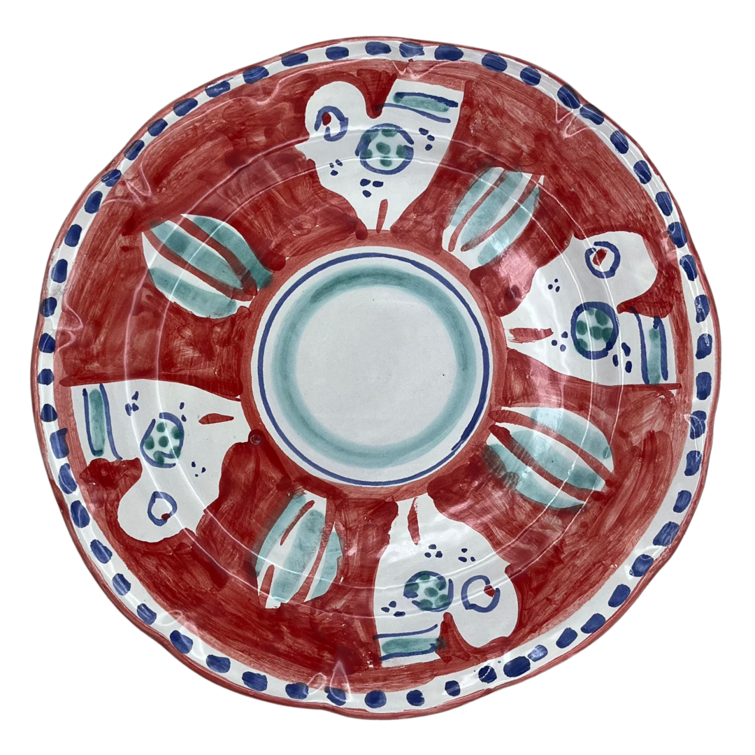 Dinner plate - Vietri type - (Massimino)