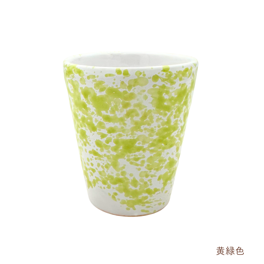 カップ／オリーブペイント（ダニエッロ）