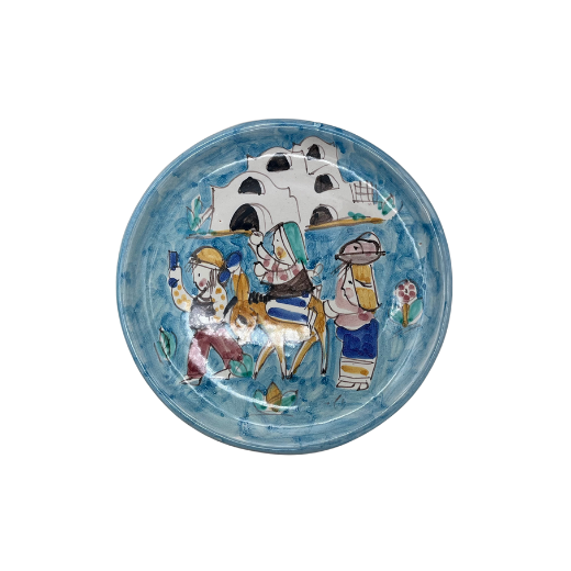 Painted plate (Massimino)