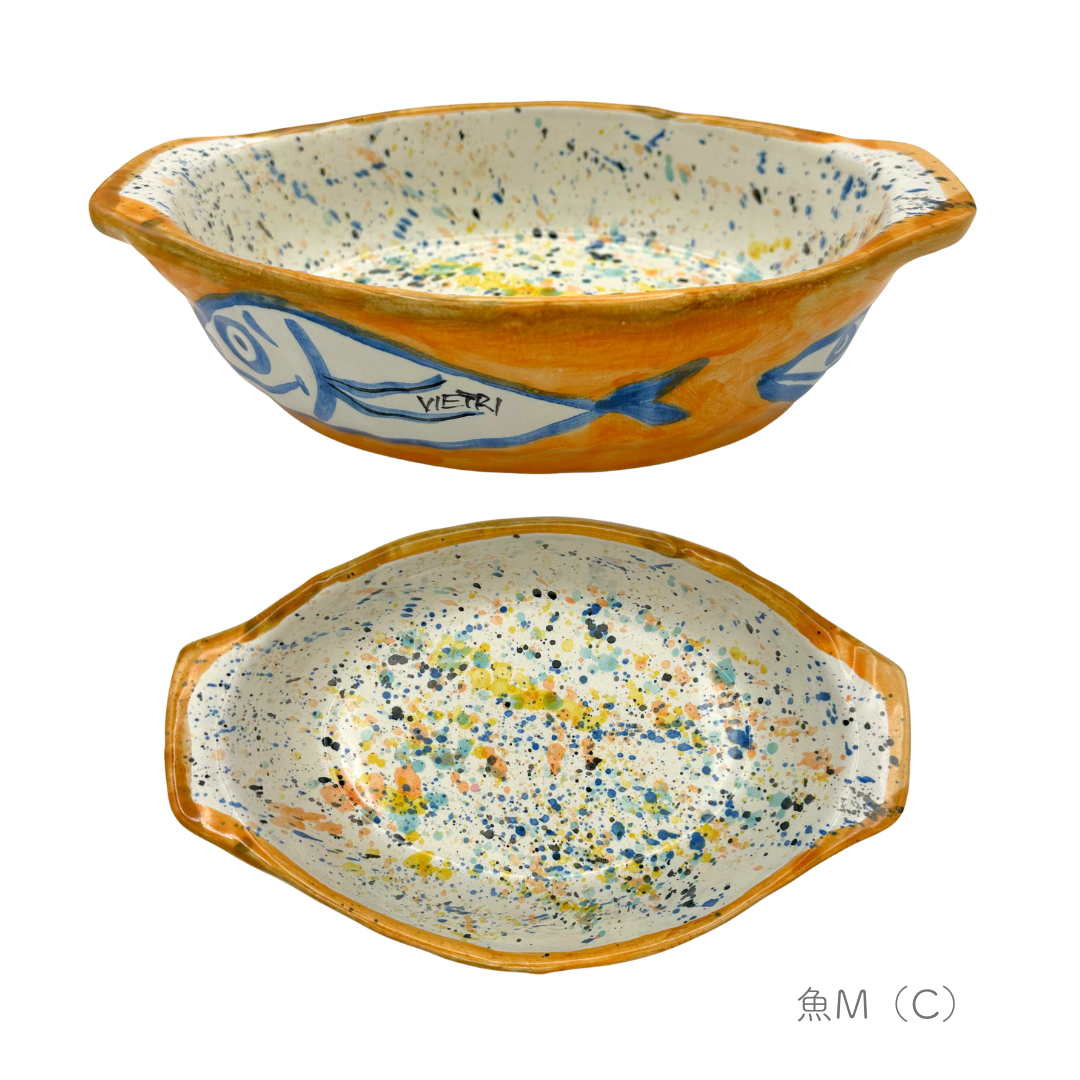 グラタン皿 - テガミーノ・楕円-（マッシミーノ）