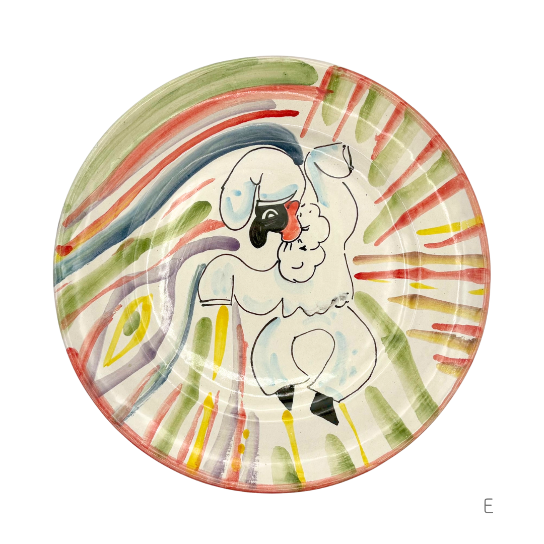 ディナープレート -プルチネッラ/リッシャ- （マッシミーノ）