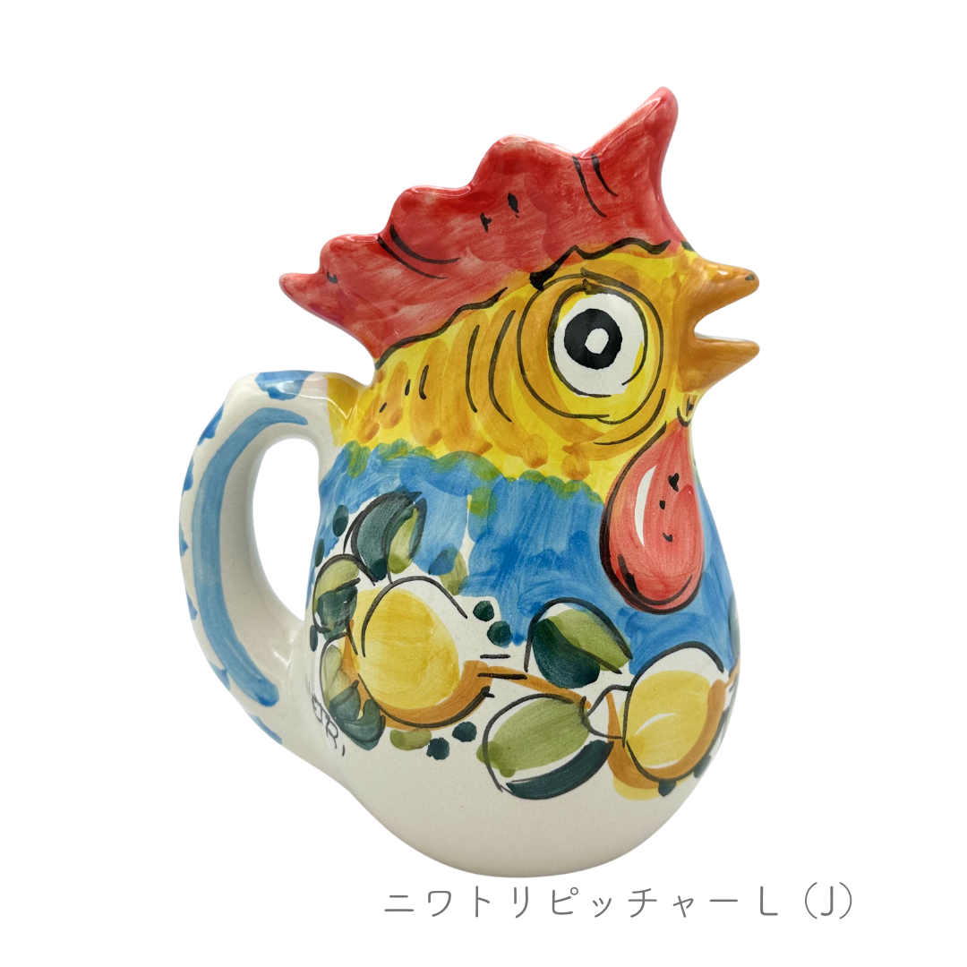 ニワトリピッチャー L / H20cm（マッシミーノ）