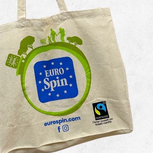 エコバッグ イタリア Eurospin　コットン