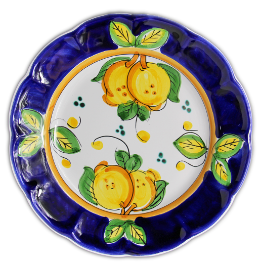 Lunch Plate - Plant Pattern - (Cheramix)