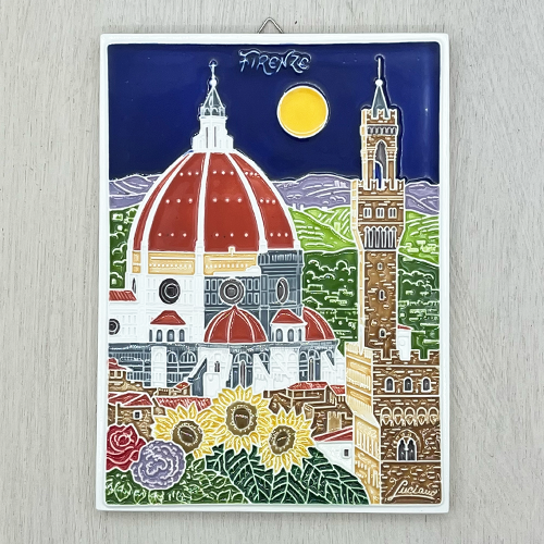 Ceramic painting -Tuscany-