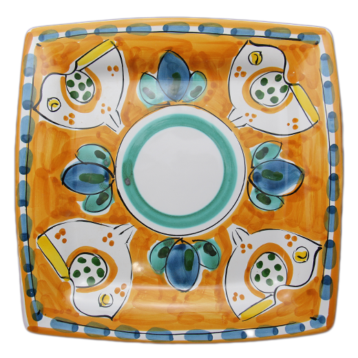 Lunch Plate - Square - (Cheramix)