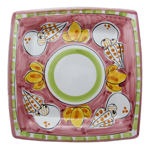 Lunch Plate - Square - (Cheramix)