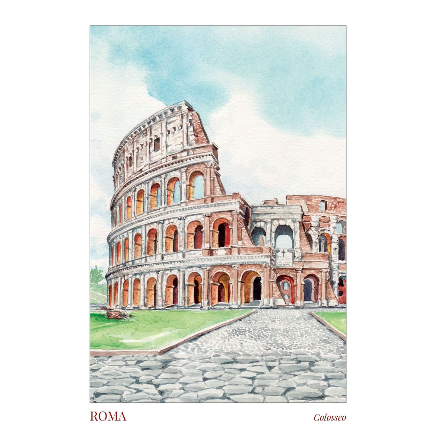 [Postcard] Rome