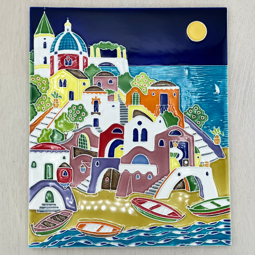 陶板画 -地中海の家- – Splende