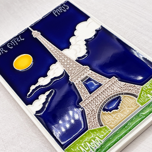 Ceramic painting -France-