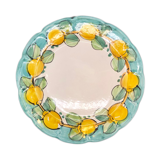 Dinner plate - Vietri type - (Massimino)